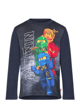 Lego Wear - Lwtaffy 620 - T-Shirt L/S - Ilgarankoviai marškiniai - Tamsiai mėlyna