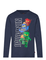 Lego Wear - Lwtaffy 622 - T-Shirt L/S - Ilgarankoviai marškiniai - Tamsiai mėlyna