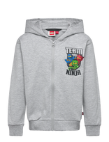 Lego Wear - Lego® Ninjago® Hooded Sweatshirt - Lwsian 102 - Džemperis - Pilka