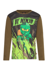 Lego Wear - Lego® Ninjago® T-Shirt L/S - Lwtaffy 702 - Ilgarankoviai marškiniai - Žalia