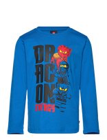 Lego Wear - Lwtaffy 703 - T-Shirt L/S - Ilgarankoviai marškiniai - Mėlyna