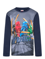 Lego Wear - Lwtaj 101 - T-Shirt L/S - Ilgarankoviai marškiniai - Tamsiai mėlyna