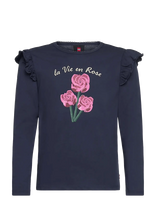 Lego Wear - Lwtaja 601 - T-Shirt L/S - Ilgarankoviai marškiniai - Tamsiai mėlyna