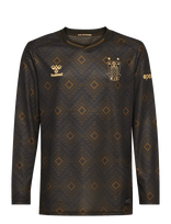 Hummel - Bif 25/26 Third Jersey L/S Kids - Futbolo marškinėliai - Ruda