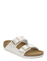 Birkenstock - Arizona Kids Bf Electric Metallic Pearl - Sandalai - Balta