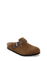 Birkenstock - Boston Leve/Leoi Dark Tea - Mulai ir klumpės - Ruda