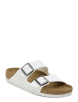 Birkenstock - Arizona Bf - Plokščiapadžiai sandalai - Balta