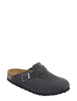 Birkenstock - Boston Leve Charcoal - Mulai ir klumpės - Pilka