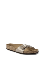 Birkenstock - Madrid Bf - Plokščiapadžiai sandalai - Sidabro