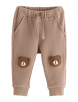 Lindex - Waffled Joggers - Sportinės kelnės - Ruda