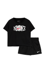 Nike - Nike Soccer Gfx Short Set - Marškinėlių rinkinys trumpomis rankovėmis - Juoda
