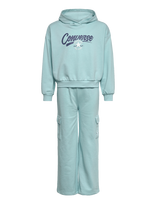 Converse - Cnvg Hoodie And Cargo Pant Set - Sportinis kostiumas - Mėlyna