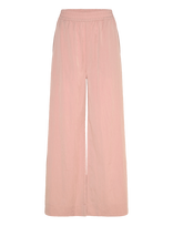 Rue De Tokyo - Prisila Crinkled Tencel - Plačios kelnės - Rožinė