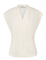 Lovechild 1979 - Vada Blouse - Marškinėliai trumpomis rankovėmis - Kreminė spalva