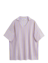Bongusta - Naram Collar Tee - Marškinėliai trumpomis rankovėmis - Violetinė