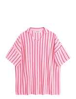 Bongusta - Naram Collar Tee - Marškinėliai trumpomis rankovėmis - Rožinė