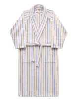 Bongusta - Naram Bathrobe - Moonbeam & Ultramarine - Chalatas - Kreminė spalva