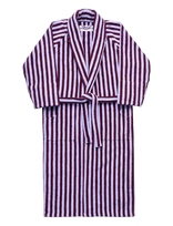Bongusta - Naram Bathrobe - Wine & Lavender Blue - Chalatas - Violetinė