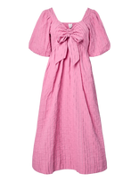 YAS - Yasmellow 2/4 Midi Dress S. - Iki kelių ir midi suknelės - Rožinė