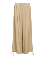 Object - Objhelin Mw Harem Pants E Ss Fair 26 - Plačios kelnės - Smėlio