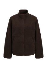JJXX - Jxvera Teddy Jacket Otw Noos - Flisiniai ir apatiniai megztiniai - Ruda