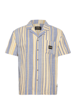 Stan Ray - Tour Shirt - Blue/Yellow Stripe - Marškiniai trumpomis rankovėmis - Geltona