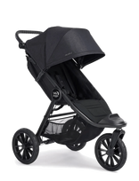 Baby Jogger - City Elite 2 Opulent Black Incl. Rain Cover - Vežimėlis - Juoda