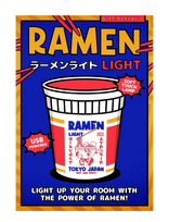 Gift Republic - Lampa Ramen - Stalinė lempa - Mėlyna
