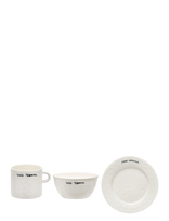 Anna + Nina - Good Morning Breakfast Set - Stalo serviravimo rinkinys - Balta