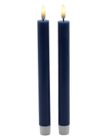 Sirius Home - Sille Krone 2 Stk. Sæt, Ø2X25Cm, Deep Ocean - LED žvakė - Tamsiai mėlyna