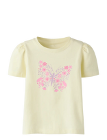 Name It - Nmffilikka Ss Top - Marškinėliai trumpomis rankovėmis - Geltona