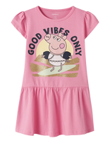 Name It - Nmfarina Peppa Ss Dress Cplg - Suknelė trumpomis rankovėmis - Rožinė