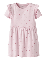 Name It - Nmfhannis Cap Sl Dress - Suknelė trumpomis rankovėmis kūdikiui - Rožinė