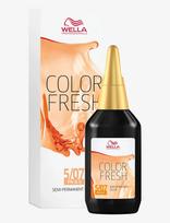 Wella Professionals - Wella Professionals Color Fresh 5/07 Light Brown Natural Brown 75 Ml - Priemonės spalvai apsaugoti - Nude