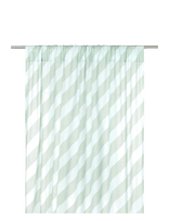 NOBODINOZ - Sheer Coton Voile Curtain Wendy - Ilgos užuolaidos - Žalia