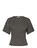 Grunt - Grnova Dots Ss Tee - Marškinėliai trumpomis rankovėmis - Juoda
