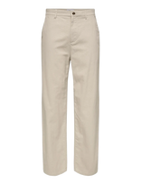 ONLY & SONS - Onsbob Loose Cot Lin 0007 Pant Noos - Lininės kelnės - Smėlio