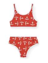 THE ANIMALS OBSERVATORY - Triton Kid Bikini Red - Bikini - Raudona