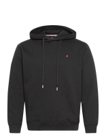 Replay - Jumper Regular Red Logo - Džemperis - Juoda