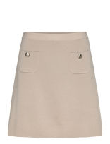 Balmuir - Mer Knit Skirt - Trumpas sijonas - Smėlio