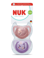 NUK - First Choice Monkey/Kangaroo, Size 18-36 Months - Čiulptukas - Violetinė