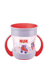 NUK - Evolution Mini Magic Cup, Red - Gertuvė - Rožinė