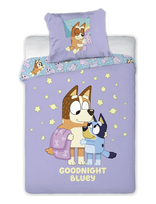 Bluey - Bed Linen Bluey 009 140X200 60X63 Cm - Patalynės komplektas - Violetinė