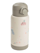 Done By Deer - Insulated Straw Bottle Celebration Sand 340 Ml - Gertuvė - Smėlio