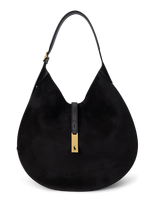 Polo Ralph Lauren - Suede/Leather-P Id Shldr-Sba-Med - Rankinė - Juoda