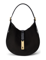 Polo Ralph Lauren - Suede/Leather-P Id Sm Sh S-Sba-Sma - Rankinė - Juoda