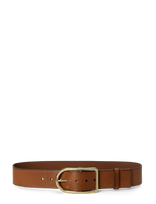 Polo Ralph Lauren - Tumbled Veg-50Mm Crv Cnt-Blt-Med - Laisvalaikio diržas - Ruda