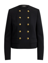 Lauren Ralph Lauren - Dtown Sable Crepe-Wvn-Blazer/Sport - Dvieiliai švarkai - Juoda