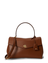 Lauren Ralph Lauren - Soft Nappa-Farrah Soft-Stl-Med - Rankinė - Ruda