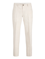 Jack & Jones - Jprblamartin Lawrence Linen Trouser Un01 - Klasikinės kelnės - Smėlio